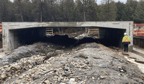 Coldstream Concrete Spans Monora Creek in Orangeville, Ontario - CCPPA