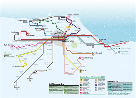 Lothian's 2020 Festive Timetables - Lothian Buses