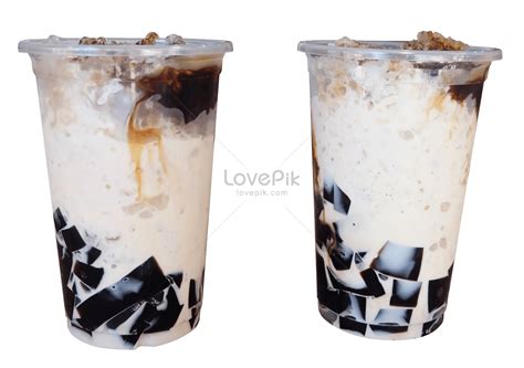 Grass Jelly Ice Milk Picture And HD Photos | Free Download On Lovepik