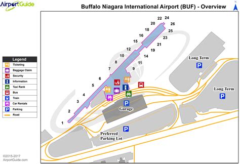 Buffalo Niagara International Airport - KBUF - BUF - Airport Guide