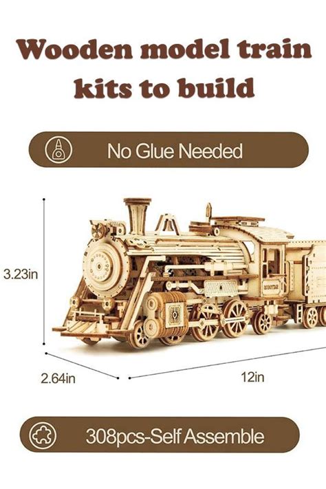 Stages Of Wooden Model Train Kits To Build - HobbyZERO in 2022 | Train ...