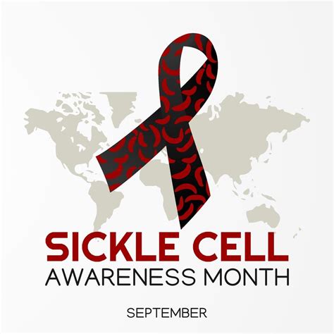 sickle cell awareness month vector illustration 5348737 Vector Art at ...