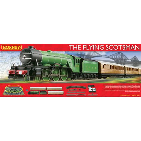 HORNBY FLYING SCOTSMAN TRAIN SET - 42-R1167