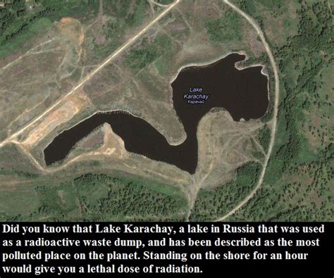 Lake Karachay the most polluted place on the planet. - Things you didn ...