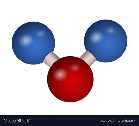 3d molecule carbon dioxide Royalty Free Vector Image