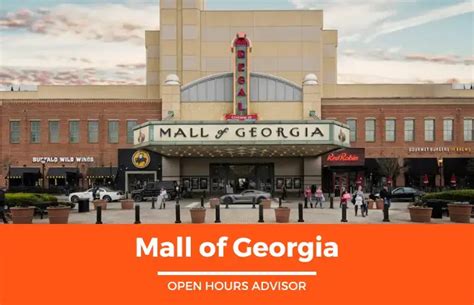 Mall of Georgia Hours: Opening, Closing & Holidays Hours | February 2024