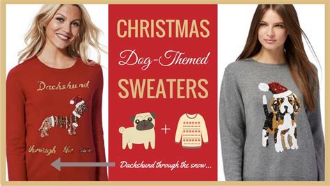 10 Dog-Themed Christmas Sweaters! - Bodie On The Road