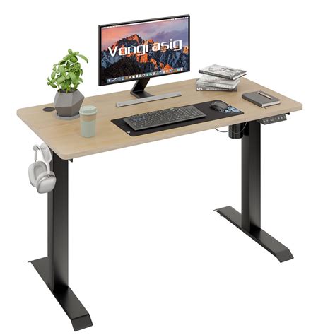 Vongrasig 55" x 24" Height Adjustable Electric Standing Desk, Sit Stand ...