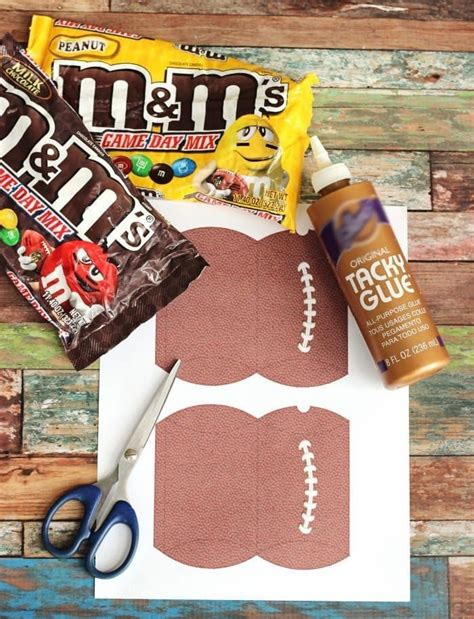 Free Printable Football Party Favors! | Football party favors, Football ...