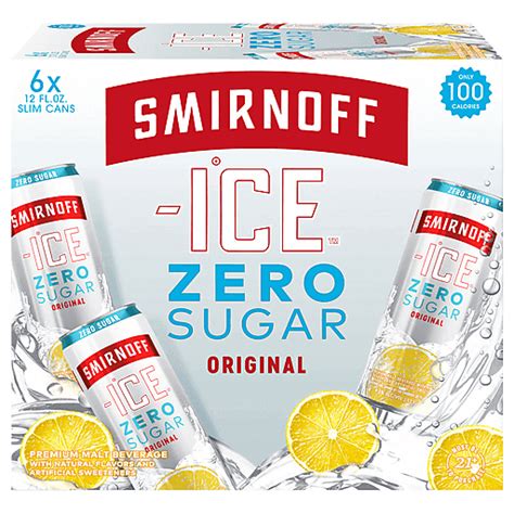 Smirnoff Ice Malt Beverage, Zero Sugar, Original 6 ea | Shop | Guido's ...