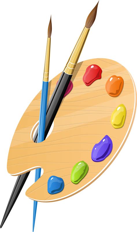 Free Clipart Artist Brush