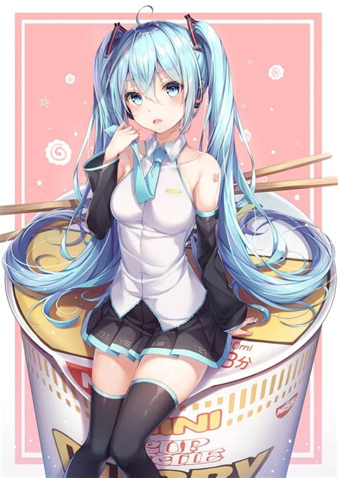 Ramen Miku [Vocaloid] : r/ZettaiRyouiki