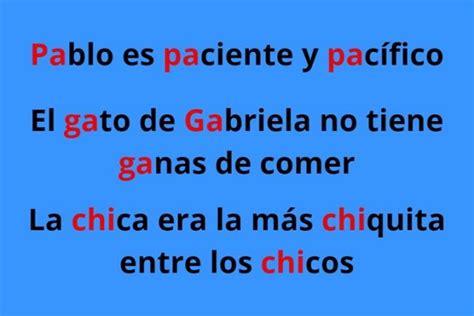 Aliteración: concepto, características y ejemplos