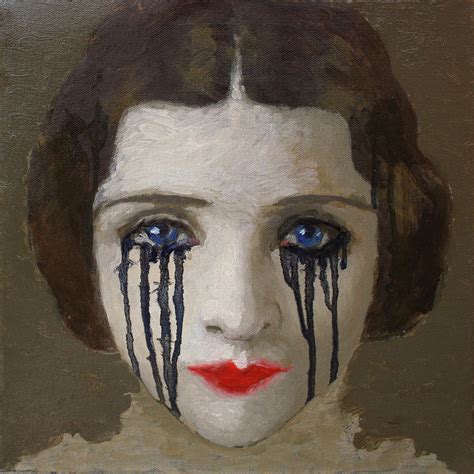 Crying woman Painting by Ilir Pojani - Pixels