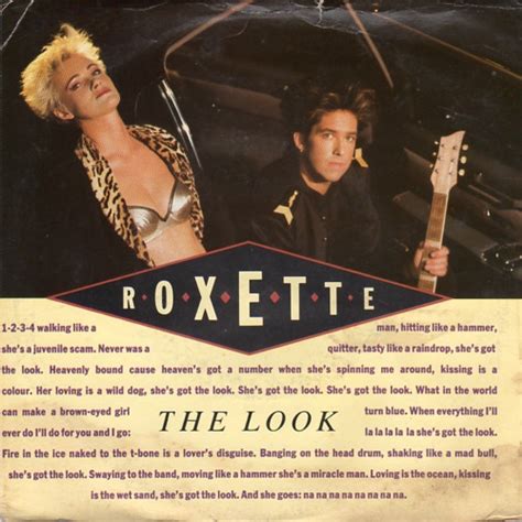 Roxette – The Look (1989, Vinyl) - Discogs