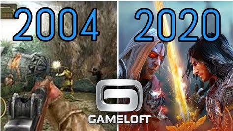 Evolution Of Gameloft Games 2004-2020 - YouTube