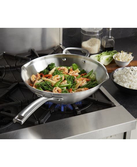 Calphalon Classic Stainless Steel 12 | Stir fry pan, Stir fry, Calphalon