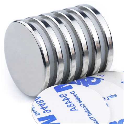 Buy DIYMAGPowerful Neodymium Disc Magnets with Double-Sided Adhesive ...