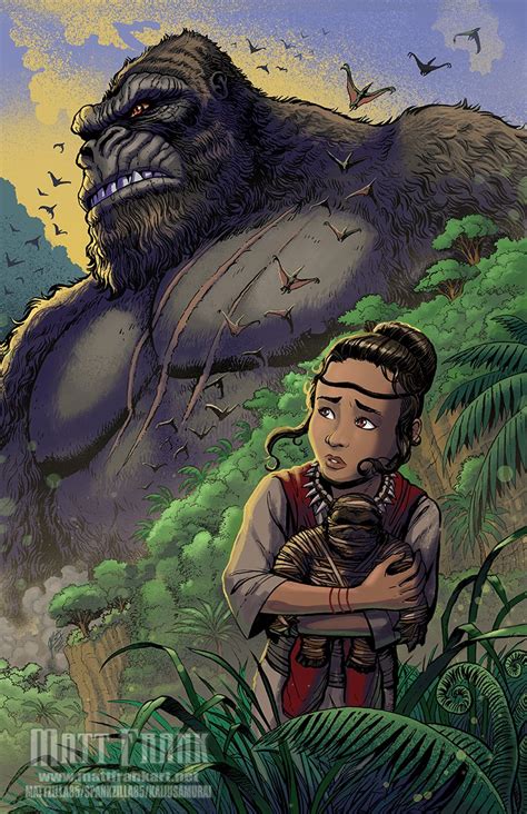 KONG and JIA by Matt Frank : r/Monsterverse