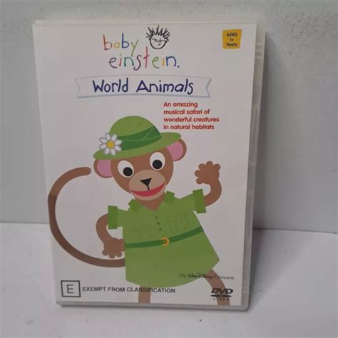 BABY EINSTEIN - World Animals (DVD, 2005) Ages 1+ Years Early Education ...