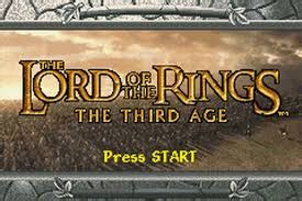 Lord of the Rings, The: Third Age, The (Game Boy Advance ...