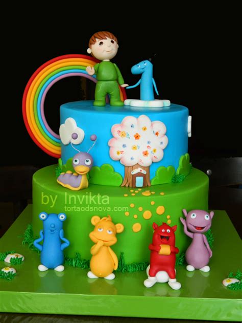 Baby Tv Birthday Cake - CakeCentral.com