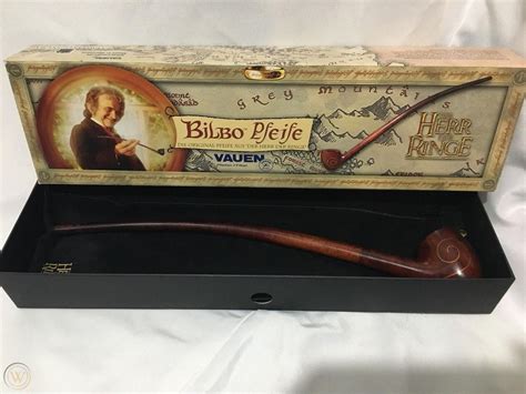 Lord of the Rings Pipe Bilbo by Vauen / LOTR Hobbit Churchwarden Pipes ...