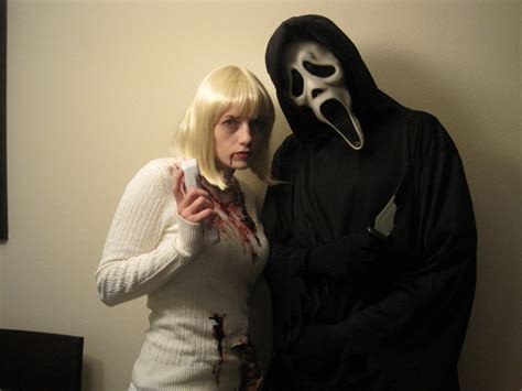 our costume inspiration: Casey Becker and Ghostface from SCREAM ...