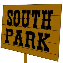 South Park Sign Icon | South Park Iconset | Sykonist