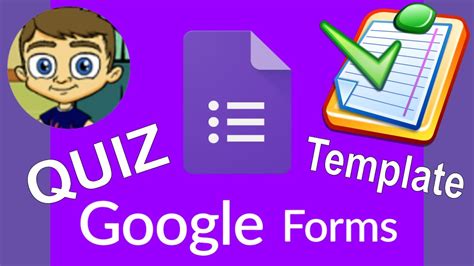 Google Docs Quiz Template