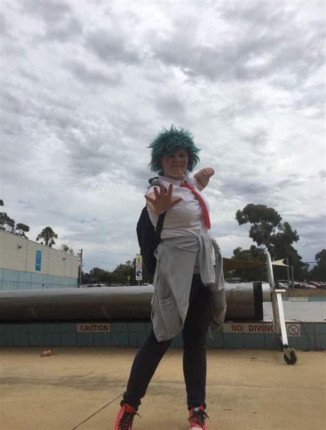 My full midoriya cosplay | My Hero Academia Amino