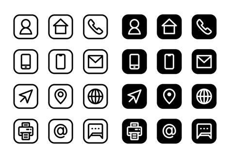 Icons Contact PNGs for Free Download