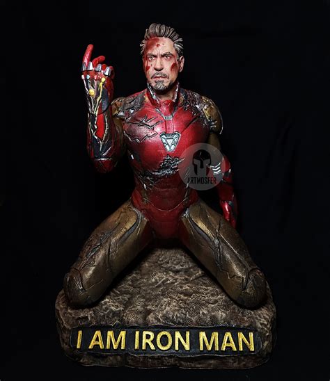 ArtStation - Tony Stark - Fan Art Snap Figure (Avengers: Endgame)