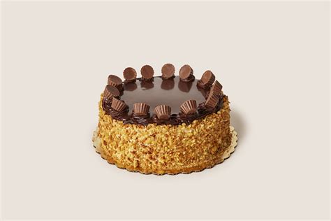 Chocolate Peanut Butter Ganache Cake, 7" — Isgro Pastries