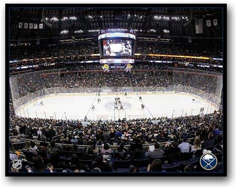 Amazon.com : NHL Buffalo Sabres Arena 22x28 Canvas Art : Sports Fan ...