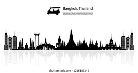 Bangkok skyline silhouette Images, Stock Photos & Vectors | Shutterstock