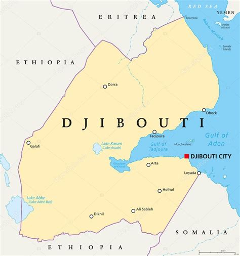 Djibouti In World Map