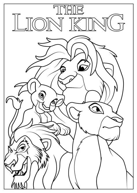 Lion King Coloring Page Lion Coloring Pages Disney Coloring Pages | The ...