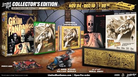 Grim Fandango Remastered Collector's Edition Will Soon Be Available