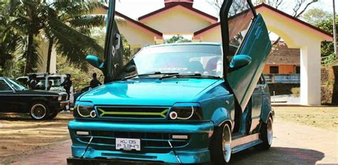 Modified Neat Maruti 800 With Scissor Doors. - ModifiedX