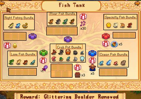 How To - Stardew Valley Fish Tank Bundles: Get Every Fish Tank Bundle ...