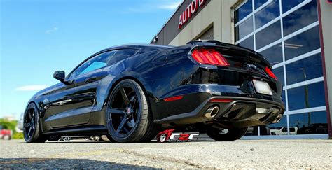 EX18 gloss black 2015 Mustang GT – Axe Wheels