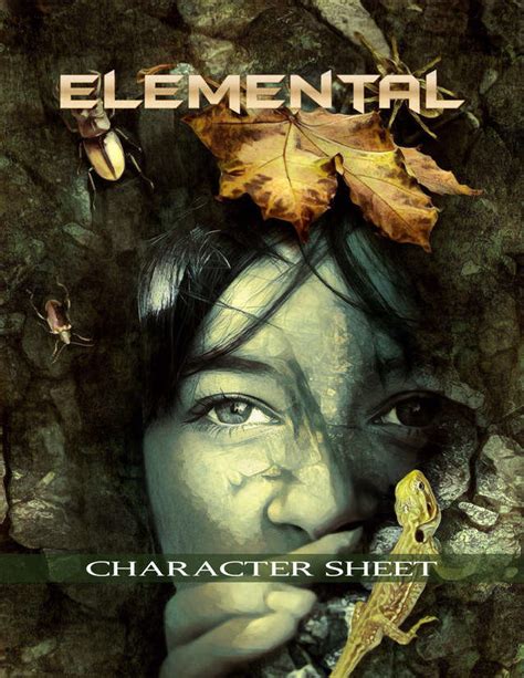 ELEMENTAL Character Sheet - Gildor Games | ELEMENTAL Core | Dungeon ...