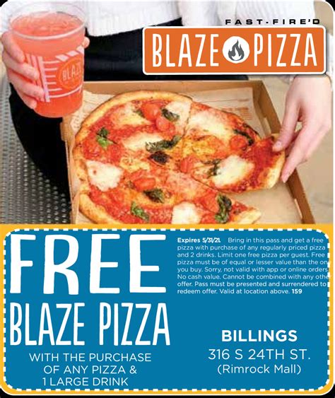 Blaze Pizza Coupons