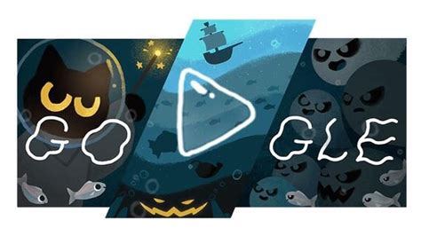 Google's Halloween Doodle game resurrects Momo the black cat - CNET