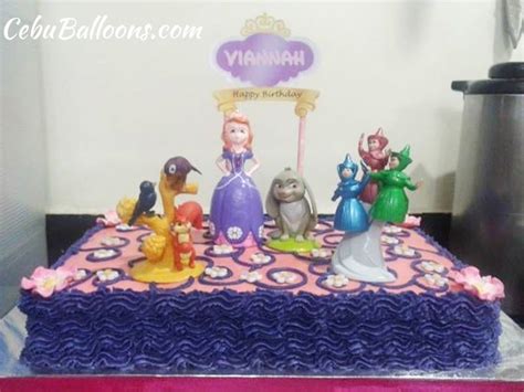 Sofia the First Rectangular Cake | Cebu Balloons and Party Supplies