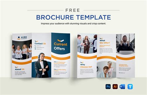 Free Brochure Template - Download in Word, Illustrator, PSD | Template.net