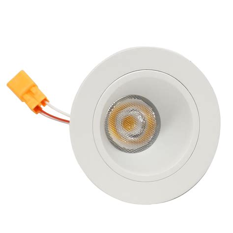 NICOR 2 in. LED Downlight 3000k Soft White 678Lm with White Trim ...