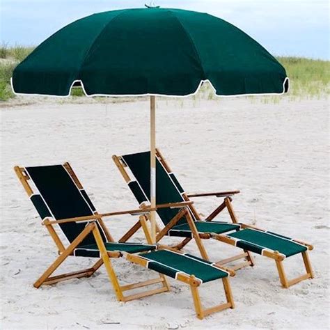 Resort Style Chair & Umbrella Set (WBDS) - Wrightsville Beach Chair ...