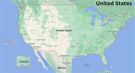 United States Map Satellite Image | USA Google Map